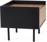 Тумба прикроватная Look ОГОГО (арт.860237), (ЛДСП/Черный)