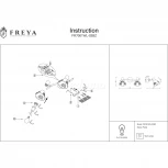Спот Freya Paola FR7001WL-02BZ
