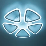 Потолочная люстра RGB Citilux Мальта Смарт CL234A250E (LED, 220V, умный дом - Алиса, цветы)