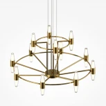 Подвесная люстра ярусная Maytoni Arana MOD401PL-L72BS3K (LED, 220V, на тросе)