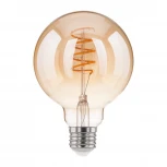 Лампочка светодиодная шар прозрачная, желтая E27 5W 2700K Elektrostandard BL161