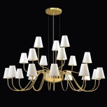 Подвесная большая люстра Lightstar Diafano 758212 (220V, на тросе)