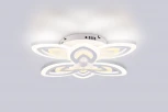 Потолочная люстра светодиодная с пультом Ambrella Original FA4546 (регулировка яркости, 220V, цветы, листья)