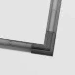 Угловой коннектор S35 встраиваемый черный (магнитный) Maytoni Technical TRA004CL-22B (48V)