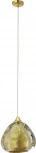 Подвесной светильник Crystal Lux VERANO SP1 GOLD (220V, на проводе)