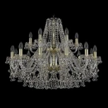 Подвесная люстра Bohemia 1410 1410/10+5/300/2d/G/V7010