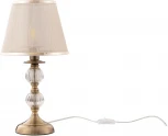 Интерьерная настольная лампа Freya Inessa FR2685TL-01BZ (220V, выключатель, шарики)