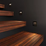 Встраиваемый светильник уличный Elektrostandard MRL LED 1103 чёрный (220V, IP65)