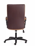 Кресло TRENDY (22) кож/зам/ткань, коричневый/бронзовый, 36-36/21 Tetchair 19516