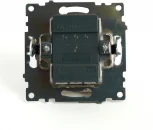 Выключатель трехклавишный (золото) Stekker Катрин 49219