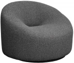 Кресло Garda Decor LUNA-2K-СЕР Flona SER (Серый)