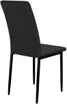 Стул DikLine ТЕКС каркас черный/ к/з Pegaso черный 00-00069582