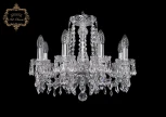 Подвесная люстра Art Classic 11.23 11.23.8.165.Cr.Dr (220V, хрусталь, на цепи, подсвечник, свеча)