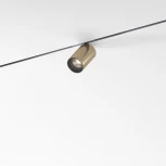 Трековый светильник магнитный Elektrostandard Mini Magnetic 85202/01 5W 3000K латунь/черный (LED, 24V)