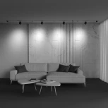 Трековый светильник ременной Maytoni Cup Parity TR124B-12W3K-M-B 48V 3000K 12Вт черный