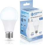 Лампа светодиодная Лон A60 10W 6400K Ambrella Bulbing 601006