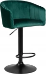 Стул барный DOBRIN DARCY BLACK (зеленый велюр (1922-9))