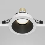 Встраиваемый светильник Share GU10 1x10Вт Maytoni Technical DL051-U-1WB (220V, круглые)