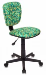 Кресло детское Бюрократ CH-204NX зеленый карандаши крестовина пластик