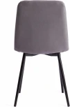 Стул CHILLY MAX / 1 шт. в упаковке (Велюр,Металл  /Темно-серый,Черный)