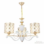 Подвесная люстра Arte Milano Florentia-3097 303097/3 Wh/Gd (220V, на цепи)