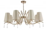 Подвесная люстра Crystal Lux RENATA SP8 GOLD