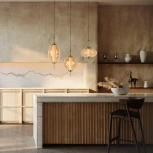 Подвесной светильник Loft It Helix 10421/B Amber (LED, 220V, на проводе, шар)