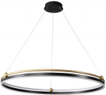 Подвесной светильник FERNANDO SP88W LED D1000 BLACK/GOLD Crystal Lux