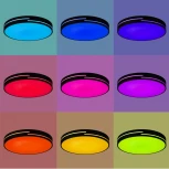 Потолочный светильник RGB круглый светодиодный с пультом Citilux Купер Лайн CL72470GL1 (220V, круглые)