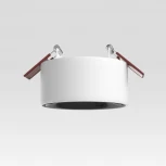 Светильник встраиваемый светодиодный Elektrostandard Glam 25095/LED 10W 4000K белый/черный (220V, круглые)