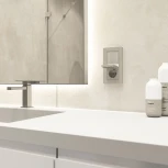 Умный сенсорный выключатель двухклавишный с подсветкой (дымчатый) Werkel W4523641