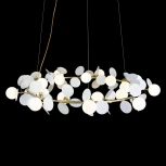 Подвесная люстра Loft IT Matisse 10008/1300 white (220V, на тросе, шарики)