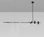 Подвесной светильник с гибким неоном Kink Light Кайли 08039-180A,19 (LED, 220V, на тросе)