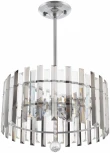 Подвесная люстра хрустальная на штанге Arte Milano Sorrento-1409 371409/5/350/400 CR (220V)