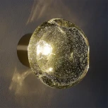 Настенный светильник Odeon Light Mela 7045/4WL зеленый/бронз/ металл/стекло LED 4W 3000K 220V (круглые)