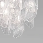 Потолочная люстра Wi-Fi Bogate's Iceberg 381/10 (220V, управление смартфоном, голосовое управление, умный дом - Minimir Home, Алиса, Маруся, Салют, круглые)