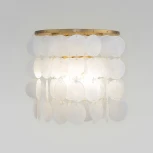 Бра Eurosvet Sandra 60084/2 латунь/перламутр (a071169) (220V)