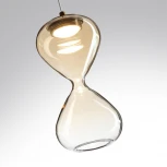 Подвесной светильник Odeon Light Glessi 5093/4LA античн.бронза/янтарный градиент/прозрачн./металл/стекло LED 4W 4000K (220V, на проводе)