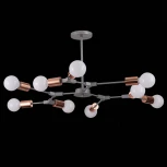 Потолочная люстра на штанге Evoluce Palare SLE106403-09 (220V, молекулы)