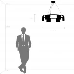 Подвесная люстра Roma 718183