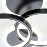 Потолочная люстра Escada Module 10235/4 ROUND LED*85W Black/White