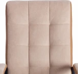Компьютерное кресло игровое Tetchair TRENDY (Флок,Ткань/Бежевый)