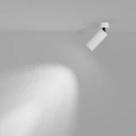 Потолочный светильник FOCUS LED 4000K 1x12Вт 50° Maytoni Technical C055CL-L12W4K-W-W (220V, круглые)