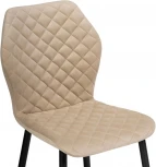 Стул Notta на металлокаркасе Софи бежевый / черный 516571