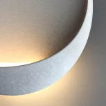 Настенный светильник Odeon Light Vela 7005/7WL белый ice crack/акрил IP44 LED 7W 347Лм 3000K