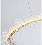 Подвесная люстра Kink Light Лаура 08244,36A (220V, на тросе, кольцо, круг)