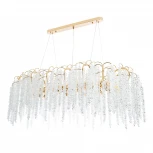 Подвесная люстра хрустальная Modelux MODESTYLE MS.2110.1200 GD