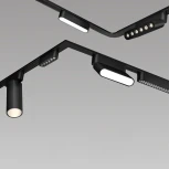 Трековый светильник Novotech Smal 359258 SHINO черный для низковольтного шинопровода IP20 LED 12W 48V 1020Лм 3000К (круглые)