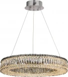 Подвесная люстра Fluorite Vetto FL1054-8P (LED, 220V, хрусталь, на тросе, круглые)