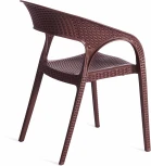 Обеденный стул Tetchair TINTO (Пластик/Коричневый)